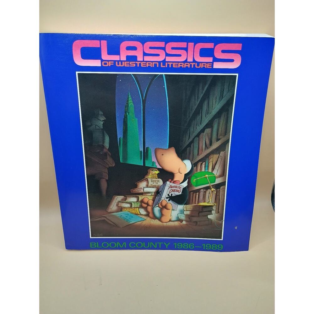 Classics of Western Literature Bloom County 1986-1989 comics - FIRST EDITION pb